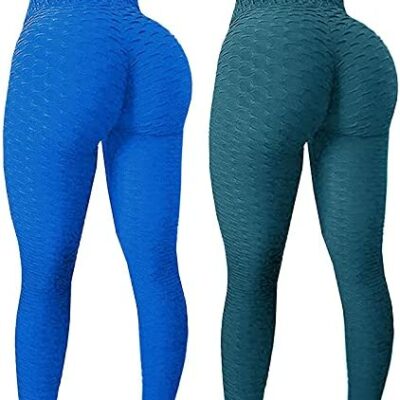 LAOSU leggings pour femmes pantalons de yoga sport féminin course bulle taille haute hanche hanche 2 pack fitness pantalons de yoga leggings fille 9 ans