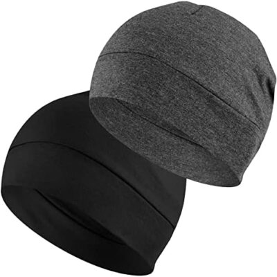 EINSKEY Bonnet de nuit pour homme et femme en coton respirant pour le sport, la chimio, le cancer, le sommeil