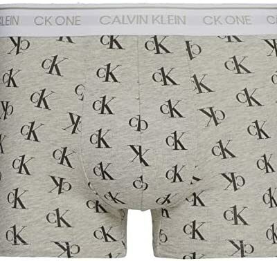 Calvin Klein - Boxer - CK One Staggered Logo Gris (XS)