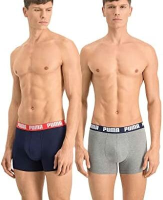 PUMA Boxer pour homme (lot de 2)