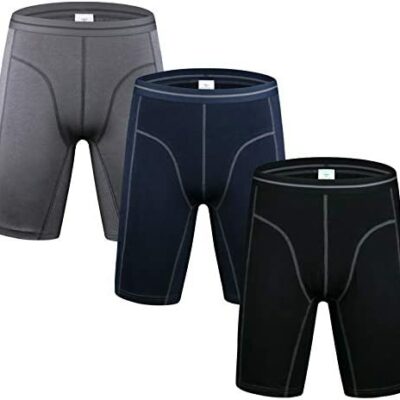 Boxer long sans couture Sports Briefs Bulk Pack 3 2