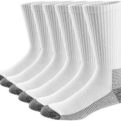 Ueither Lot de 6 paires de chaussettes de sport pour homme et femme