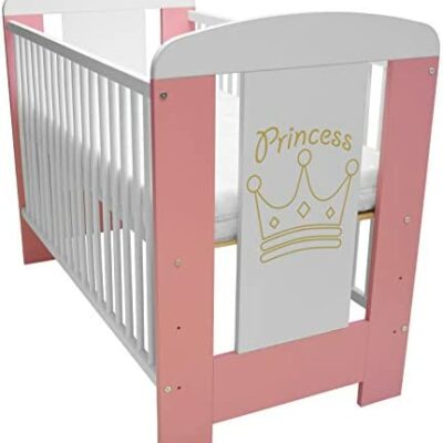 Idéal pour les enfants My Sweet Baby lit pliant 3 couleurs, nouveau matelas en mousse de 10 cm certifié TÜV, berceau 4 pièces 120 x 60 cm marron